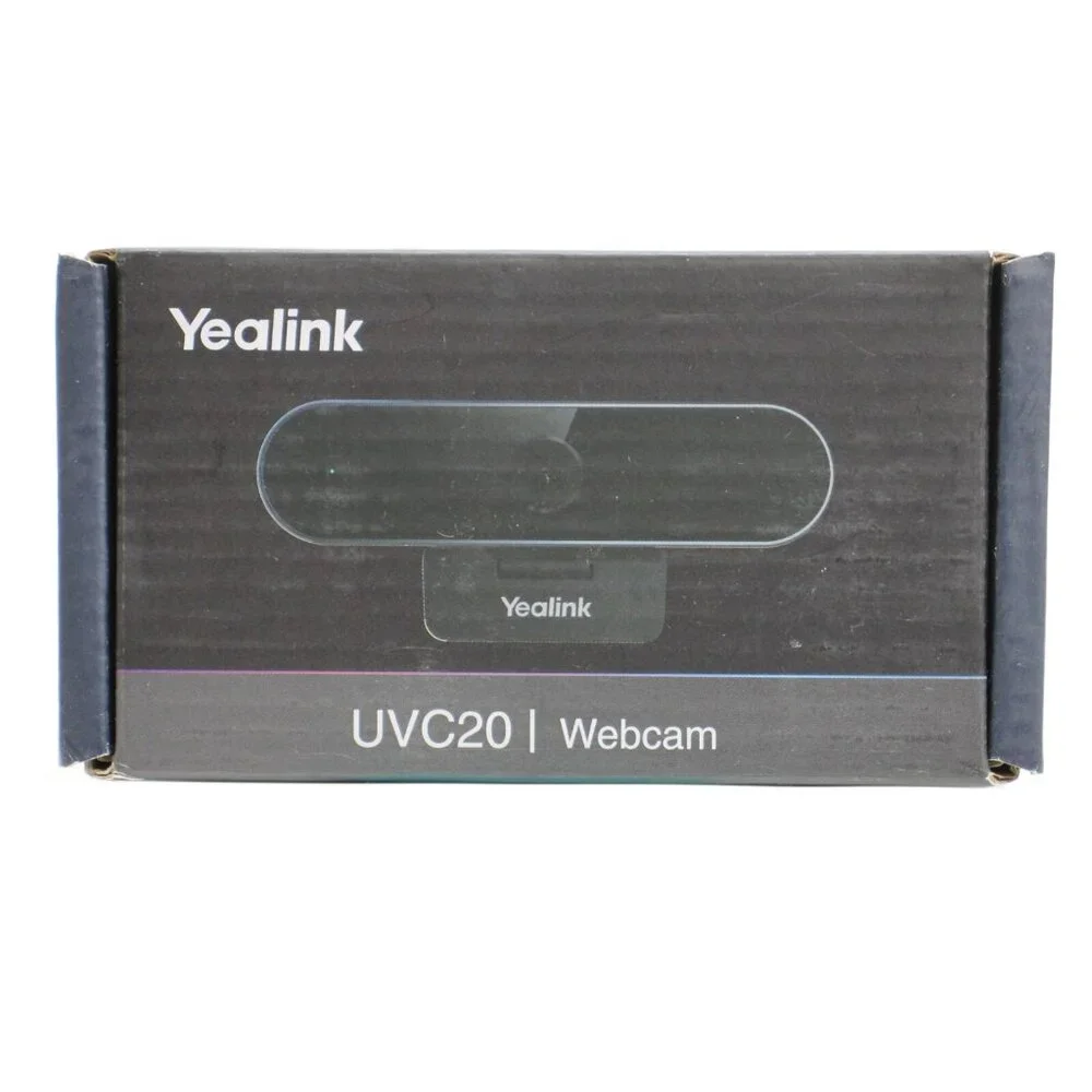 Yealink Video Conference Camera Webcam with Microphones and Speakers Black